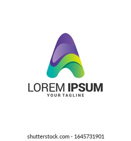 Awesome A Letter Logo Template