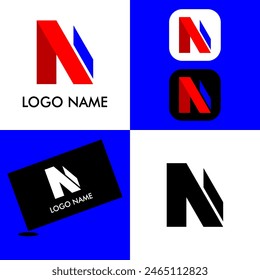 Awesome letter N logo for app, identity, website. etc.