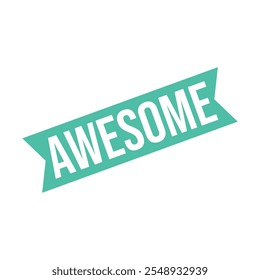 Awesome Letter Rubber Stamp Template