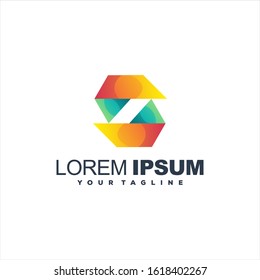 awesome letter s logo design