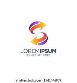 Awesome Letter S Logo Template