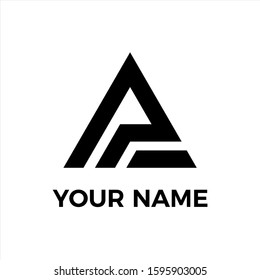 Awesome Letter A triangle Logo for your company