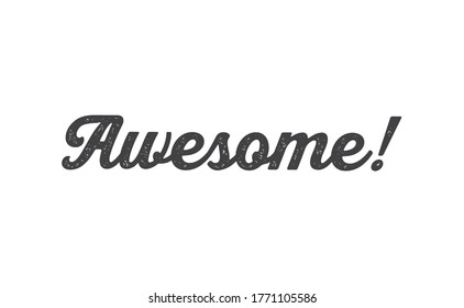 Fantastischer Text, handgezeichneter Stil. Kalligrafisches Design.