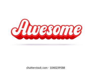the word awesome images