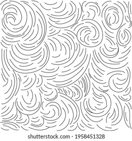 awesome line art vector drawing