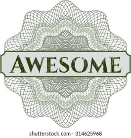 Awesome linear rosette