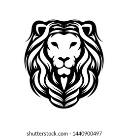 Awesome Lion with hat illustration design