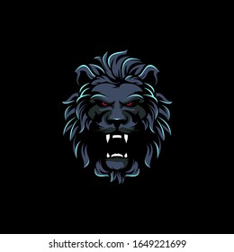 increíble vector de logotipo de león