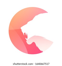 awesome lion logo template design