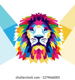 Awesome Lion Vector Illustration