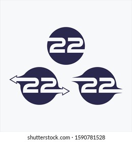 Awesome Logo 22 Circle Shape for your company