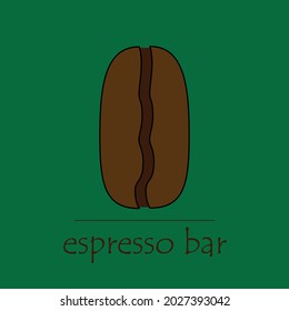 Impresionante logotipo para su café