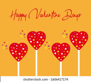 Awesome Lolipop Love Valentine Days for your company