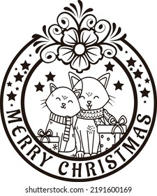 Awesome Merry Christmas Vector Design 