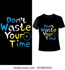 Awesome minimalist typography t-shirt design
