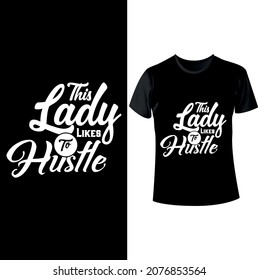 Awesome minimalist typography t-shirt design
