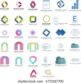 awesome miscellaneous educational and technical logos