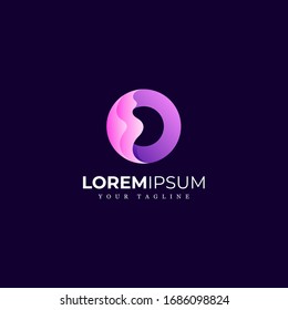 AWESOME MODERN ABSTRACT COLORFUL ROUND VECTOR PREMIUM