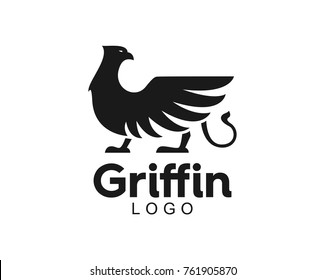 Awesome Modern Griffin Eagle Lion Logo Animal