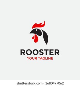awesome modern rooster logo template inspiration