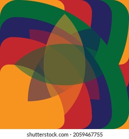 Awesome Multi Color Canvas Background