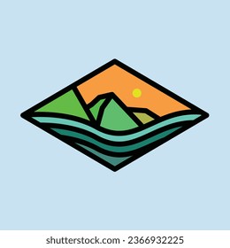 Awesome nature graphic illustration vector art t-shirt design