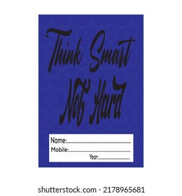 Awesome Notebook Cover Page Design For All Classes of People 
