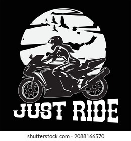 Awesome Old motorcycle t-shirt design vector.