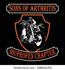 Impresionante vector de diseño de camisetas de motocicleta antigua.