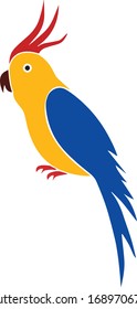 Diseño de vectores loro asombroso para logotipos y otros diseños