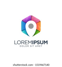 Awesome Place Logo Design Colorful