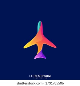 Logotipo Awesome Plane Up Premium 