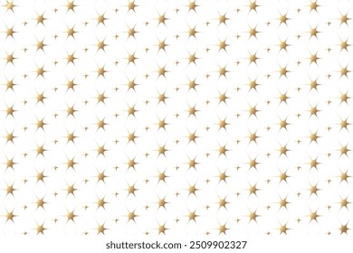 Awesome Premium Golden Star Pattern, Floral Design, Beautiful Texture Background