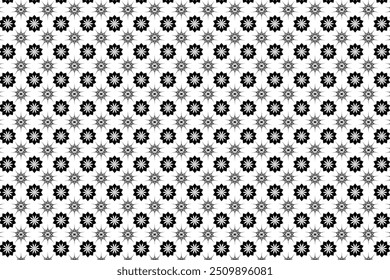Impresionante patrón de estrella de Premium, diseño floral, hermoso fondo de textura