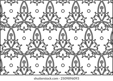 Awesome Premium Star Pattern, Floral Design, Beautiful Texture Background