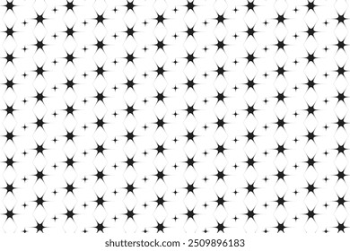 Impresionante patrón de estrella de Premium, diseño floral, hermoso fondo de textura