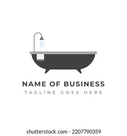 Awesome And Professional Logo Templet For Bathroom Designing Business, Logo Templet For Bathroom Appliances, Bathroom Repairing And Maintenance Business Logo