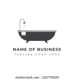 Awesome Professional Logo Templet Bathroom Designing Stock Vector ...