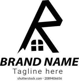 diseño impresionante del logotipo de R aquí 
