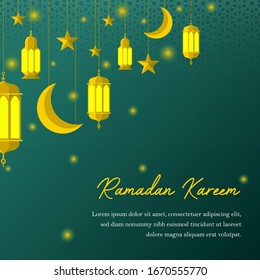 Awesome Ramadan Kareem Template Design