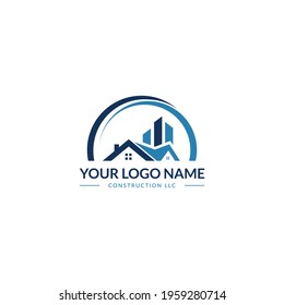 Awesome Realestate logo design vector template