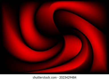 Awesome red vortex abstract vector background design