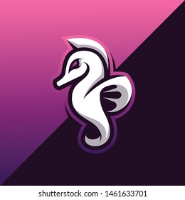 Awesome Seahorses illustration design vector