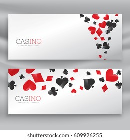 awesome set of casino banners