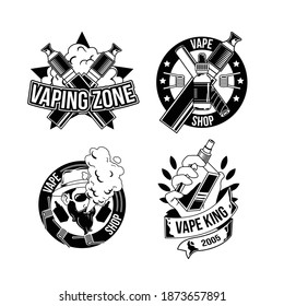 awesome set vintage lumberjack emblems logos isolated white