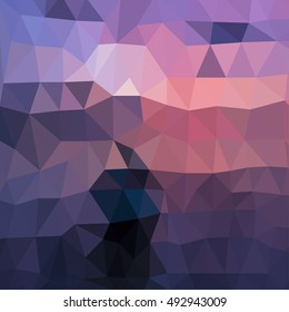 Awesome shape triangles geometric background with 3d effect