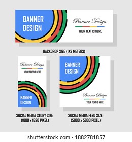 Awesome and simple abstract background. Easy to edit with vector file. Can use for your creative content. Especially for banner background.
