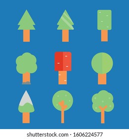  Awesome and simple trees icon