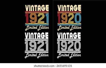 Awesome since 1921 to 1920 ,Vintage T shirt bundles .104 year old Vintage. 