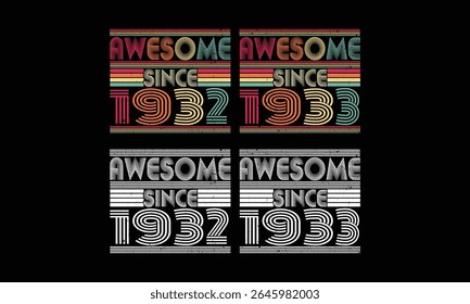 Awesome since 1932 to 1933 ,Vintage T shirt bundles .92 year old Vintage. 